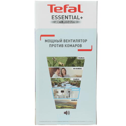 Купить Вентилятор Tefal Essential+ Stand VF4420F0  черный  5319223. Характеристики, отзывы и цены в Донецке
