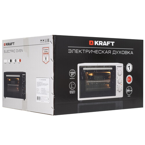 Купить Мини-печь Kraft KN-MO 3904 FRKBL черный  9265946. Характеристики, отзывы и цены в Донецке