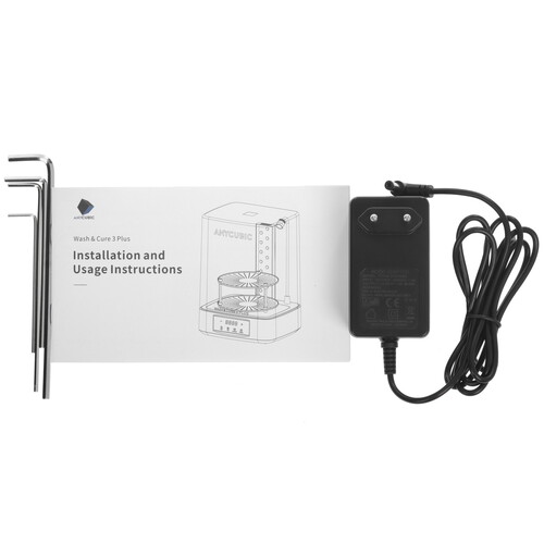 Купить Устройство очистки и засветки Anycubic Wash and Cure 3 Plus серый  5499099. Характеристики, отзывы и цены в Донецке