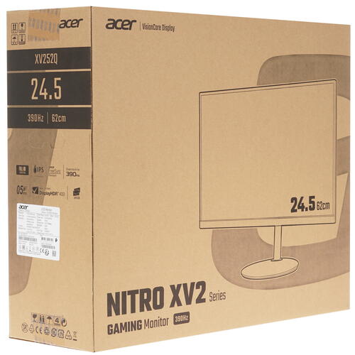 Купить 24.5" Монитор Acer Nitro XV252QFbmiiprx черный  5332500. Характеристики, отзывы и цены в Донецке