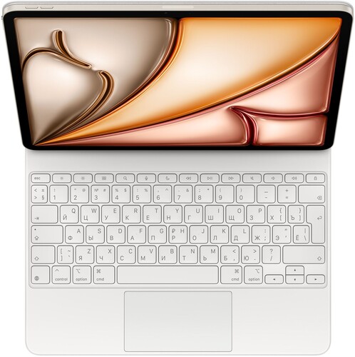 Купить Чехол-клавиатура Apple Magic Keyboard для Apple iPad Air 13" (M2/M3) белый  5627081. Характеристики, отзывы и цены в Донецке