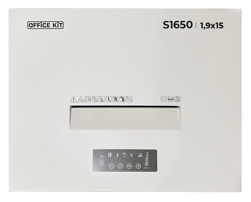 Купить Уничтожитель бумаг Office Kit S1650 1.9x15  9142646. Характеристики, отзывы и цены в Донецке