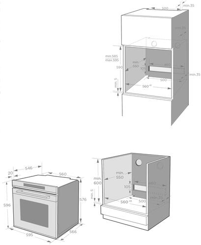 Купить Электрический духовой шкаф Weissgauff EOM 751 PDW белый  5360812. Характеристики, отзывы и цены в Донецке