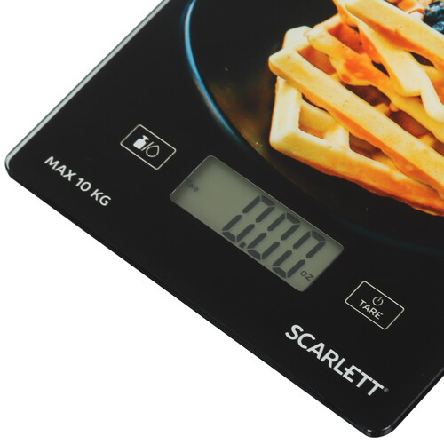 Купить Кухонные весы Scarlett SC-KS57P75 Вафли разноцветный  9042663. Характеристики, отзывы и цены в Донецке