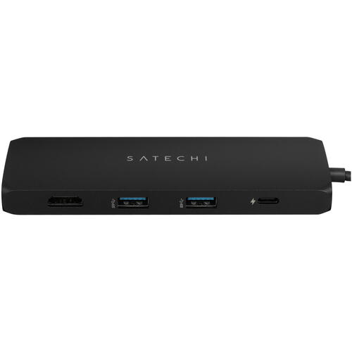 Купить Док-станция Satechi USB-C Hybrid Multiport Adapter серый  9073309. Характеристики, отзывы и цены в Донецке