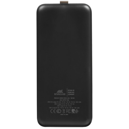 Купить Портативный аккумулятор RIVACASE VA1084 черный  9260607. Характеристики, отзывы и цены в Донецке