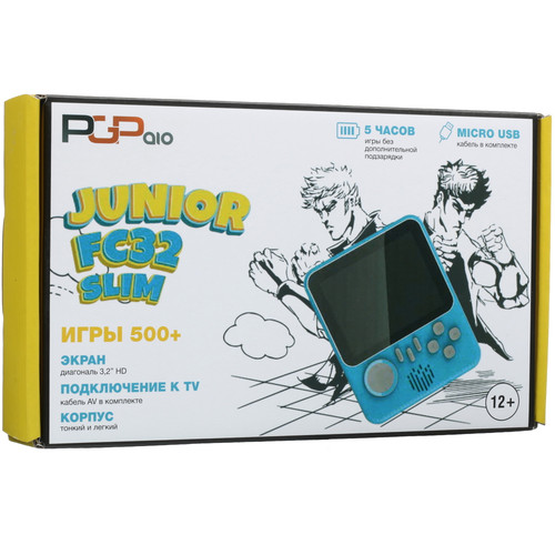 Купить Портативная игровая консоль PGP AIO Junior FC32 Slim   + 500 игр  5083843. Характеристики, отзывы и цены в Донецке