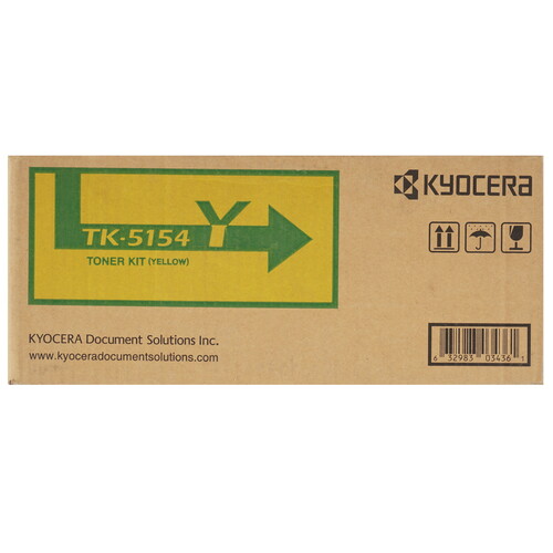 Купить Картридж лазерный Kyocera TK-5154Y желтый  5469559. Характеристики, отзывы и цены в Донецке