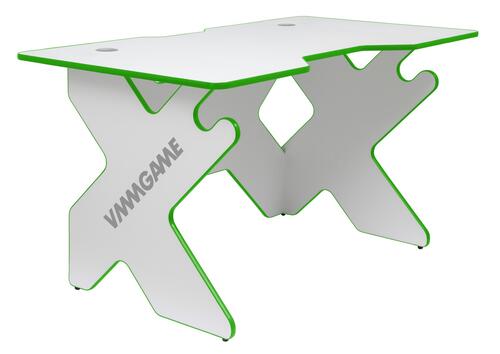 Купить Стол компьютерный VMMGAME SPACE 140 Light белый/зеленый  4868678. Характеристики, отзывы и цены в Донецке