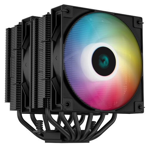 Купить Кулер для процессора DEEPCOOL AG620 BK ARGB [R-AG620-BKANMN-G-2]  5060306. Характеристики, отзывы и цены в Донецке