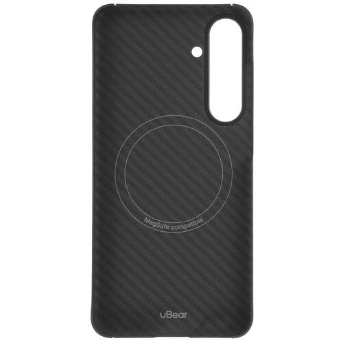 Купить Накладка  uBear Supreme Kevlar для Samsung Galaxy S24+ черный/серый  5460596. Характеристики, отзывы и цены в Донецке