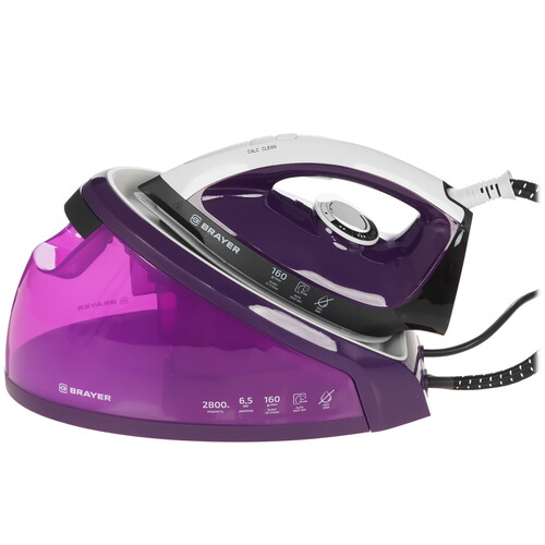 Купить Парогенератор BRAYER BR4152 фиолетовый  9053007. Характеристики, отзывы и цены в Донецке