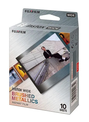 Купить Картридж для моментальной печати Fujifilm Instax Wide Brushed Metal  9304811. Характеристики, отзывы и цены в Донецке