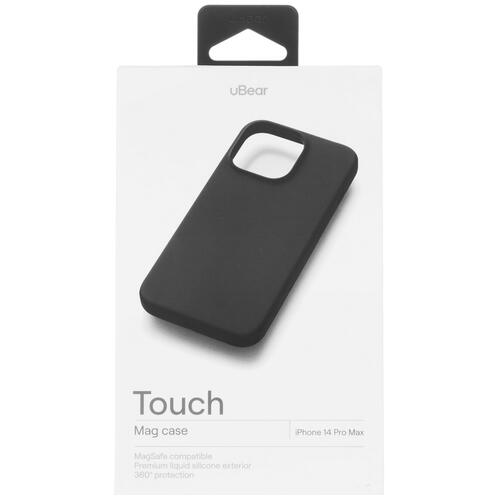 Купить Накладка  uBear Touch Case для Apple iPhone 14 Pro Max черный  5086900. Характеристики, отзывы и цены в Донецке