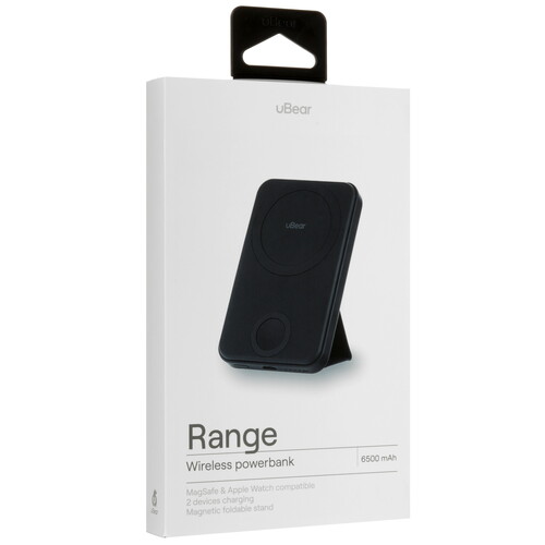 Купить Портативный аккумулятор uBear Range 6500 черный  5466095. Характеристики, отзывы и цены в Донецке