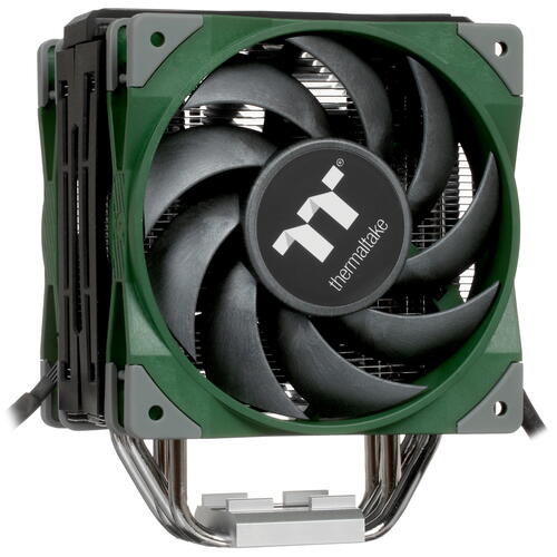 Купить Кулер для процессора Thermaltake TOUGHAIR 510 Racing Green [CL-P075-AL12RG-A]  5006401. Характеристики, отзывы и цены в Донецке