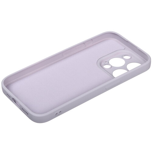 Купить Накладка  BoraSCO Microfiber Case для Apple iPhone 15 Pro сиреневый  5601823. Характеристики, отзывы и цены в Донецке