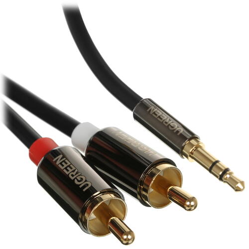 Купить Кабель   Ugreen 3.5 mm jack - RCA x2 черный  5026969. Характеристики, отзывы и цены в Донецке