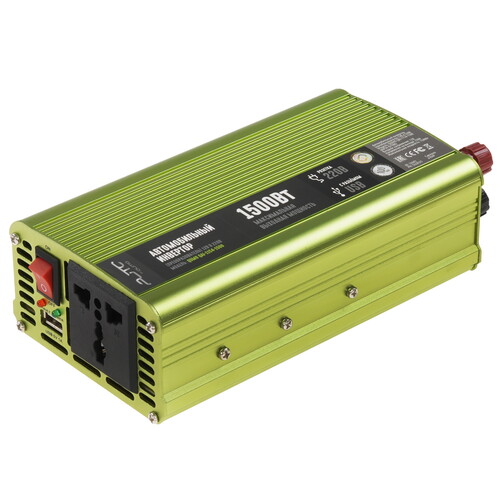 Купить Инвертор QUMO QAI-1154-1500  9272353. Характеристики, отзывы и цены в Донецке