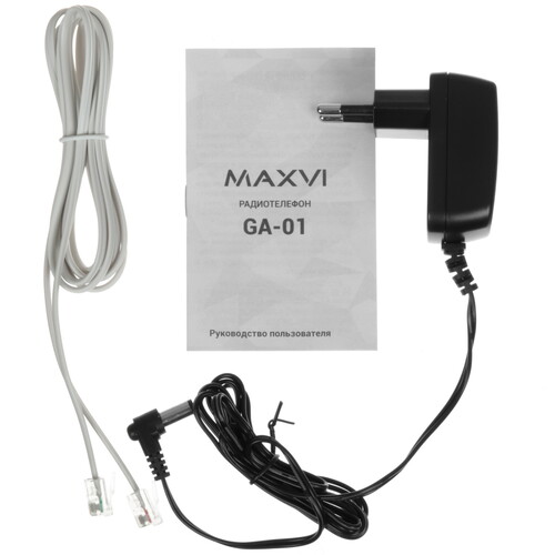 Купить Телефон беспроводной (DECT) Maxvi GA-01  9225227. Характеристики, отзывы и цены в Донецке