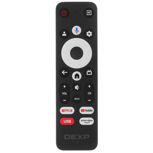 Купить 65" (164 см) Телевизор DEXP 65UHG1 черный  5410389. Характеристики, отзывы и цены в Донецке