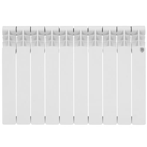 Купить Радиатор биметаллический Royal Thermo BM 500/W/10 секций 10 шт-секционный белый  4803667. Характеристики, отзывы и цены в Донецке