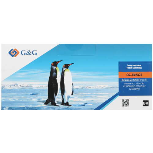 Купить Картридж лазерный G&G GG-TN2375 черный  9926291. Характеристики, отзывы и цены в Донецке