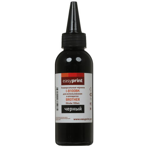 Купить Чернила водорастворимые EasyPrint I-B100BK матовый черный  5341179. Характеристики, отзывы и цены в Донецке