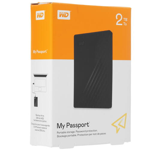Купить 2 ТБ Внешний HDD WD My Passport  5045799. Характеристики, отзывы и цены в Донецке