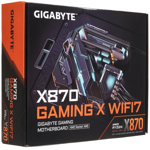 Купить Материнская плата GIGABYTE X870 GAMING X WIFI7  5492080. Характеристики, отзывы и цены в Донецке
