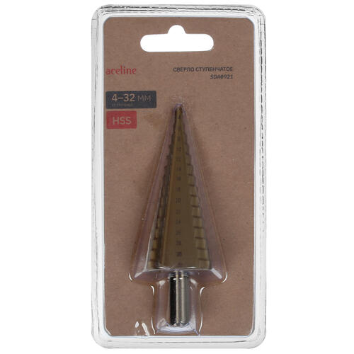 Купить Сверло ступенчатое Aceline SDA0921  5402486. Характеристики, отзывы и цены в Донецке