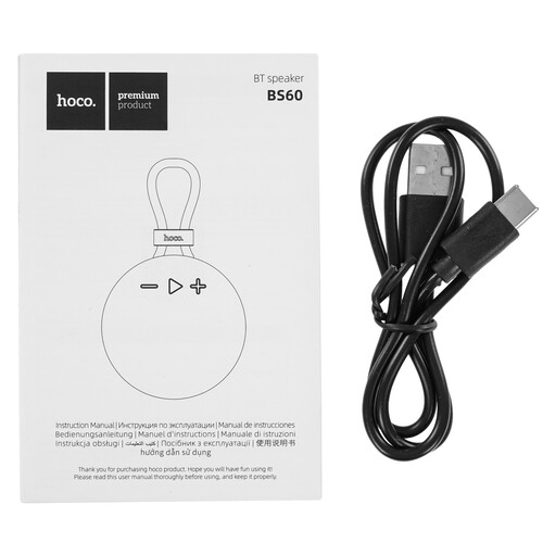 Купить Портативная колонка HOCO BS60, черный  9064766. Характеристики, отзывы и цены в Донецке