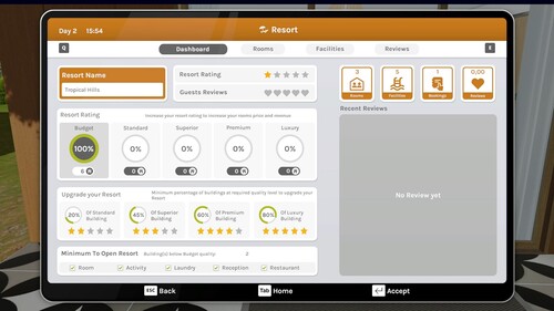 Купить Игра Hotel: A Resort Simulator (Steam)  5622345. Характеристики, отзывы и цены в Донецке