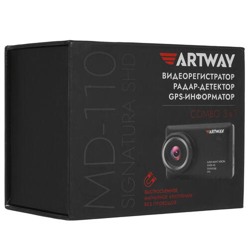 Купить Видеорегистратор с радар-детектором Artway MD-110  9909292. Характеристики, отзывы и цены в Донецке