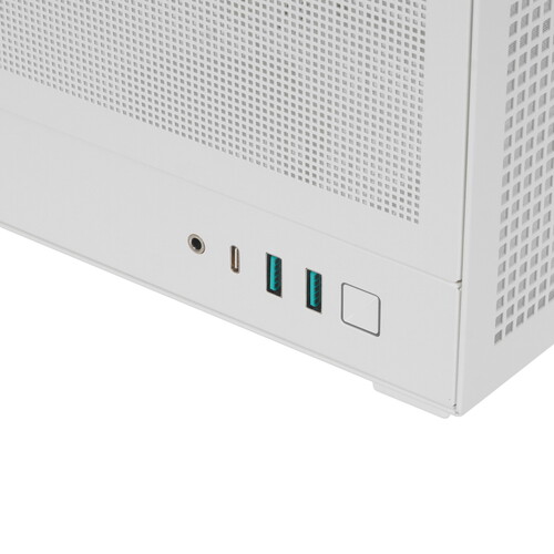 Купить Корпус DEEPCOOL CH160 MESH [R-CH160-WHNMI0-G-1] белый  5607792. Характеристики, отзывы и цены в Донецке