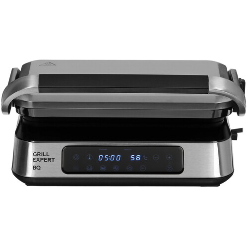 Купить Гриль BQ GR3000 серебристый  9116881. Характеристики, отзывы и цены в Донецке