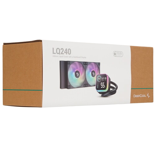 Купить Система охлаждения DEEPCOOL LQ240 черная  5499035. Характеристики, отзывы и цены в Донецке