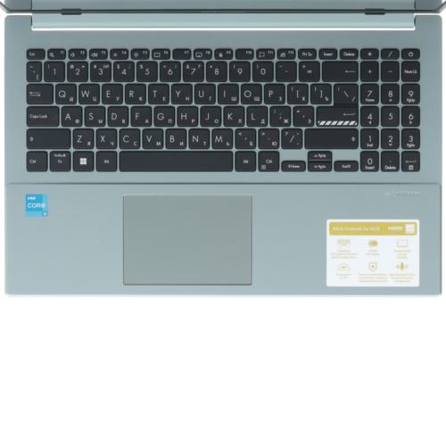 Купить 15.6" Ноутбук ASUS Vivobook Go E1504GA-BQ552 зеленый  5456462. Характеристики, отзывы и цены в Донецке