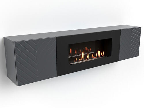 Купить Биокамин с тумбой Firelight BFP-P1700V черный  9101982. Характеристики, отзывы и цены в Донецке