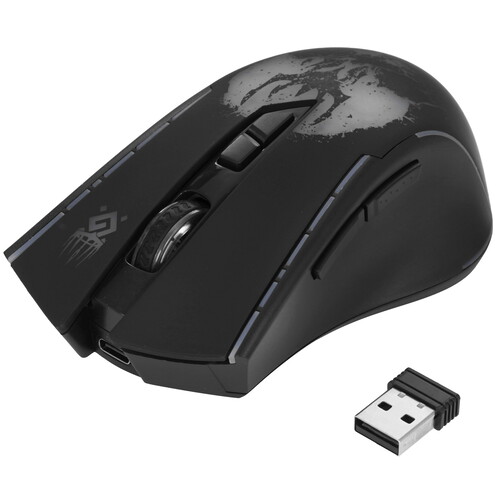 Купить Мышь беспроводная Defender Kronos GM-695 [52695] черный  5463193. Характеристики, отзывы и цены в Донецке