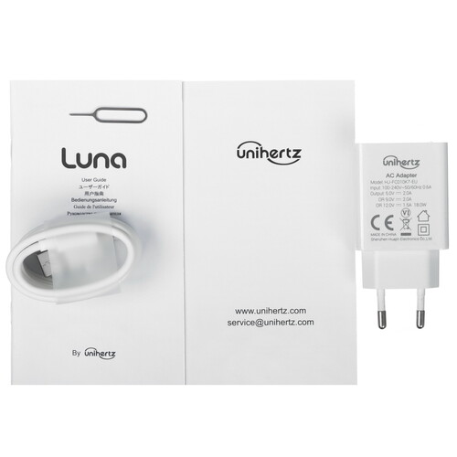 Купить 6.81" Смартфон Unihertz Luna 256 ГБ белый  5433963. Характеристики, отзывы и цены в Донецке