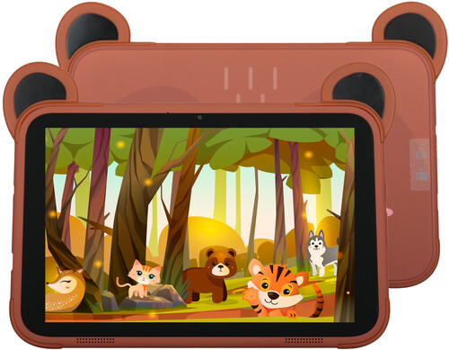 Купить 10.1" Планшет KENSHI Kids H24 LTE 128 ГБ коричневый  9154103. Характеристики, отзывы и цены в Донецке