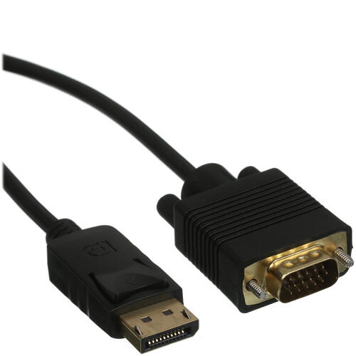 Купить Кабель однонаправленный DEXP DisplayPort - VGA, 1.8 м  1116979. Характеристики, отзывы и цены в Донецке