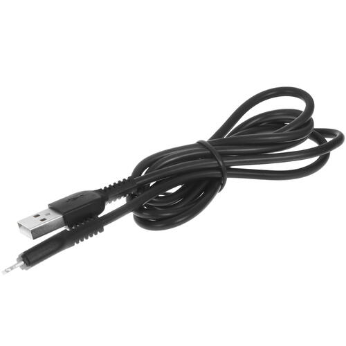 Купить Кабель круглый Hoco Lightning 8-pin - USB 2.0 Type-A черный 1 м  5452388. Характеристики, отзывы и цены в Донецке