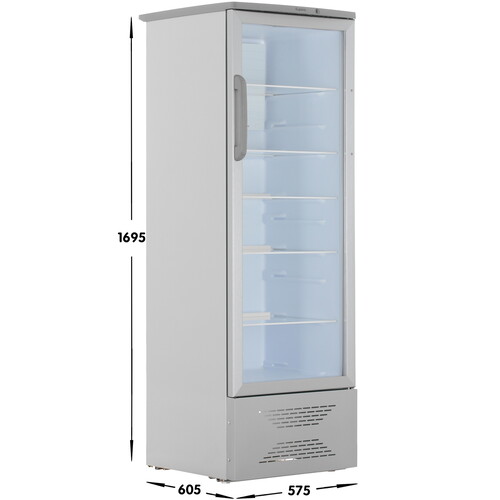 Купить Холодильная витрина   Бирюса B-M310 серебристый  9924374. Характеристики, отзывы и цены в Донецке