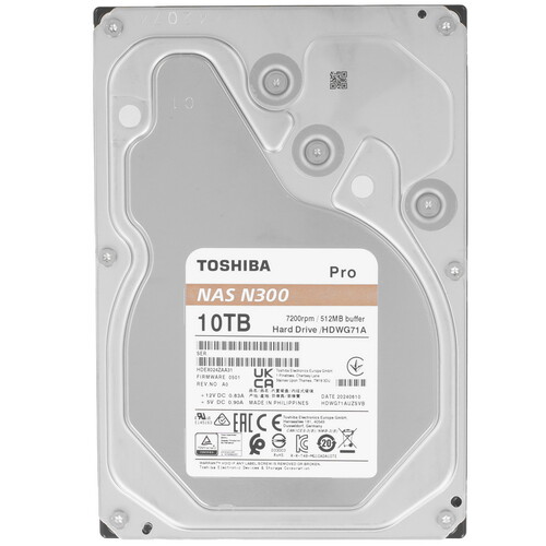 Купить 10 ТБ Жесткий диск Toshiba N300 Pro  5609468. Характеристики, отзывы и цены в Донецке