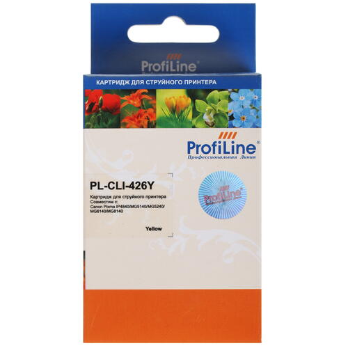Купить Картридж ProfiLine Canon CLI-426 Y желтый  0185841. Характеристики, отзывы и цены в Донецке