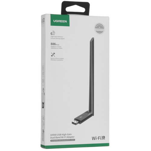 Купить Wi-Fi адаптер UGREEN CM763  5610728. Характеристики, отзывы и цены в Донецке