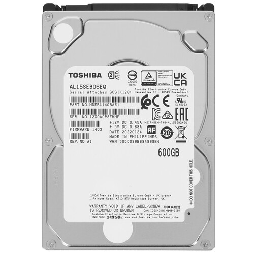 Купить SFF (2.5") Серверный HDD Toshiba Enterprise Performance  1692448. Характеристики, отзывы и цены в Донецке