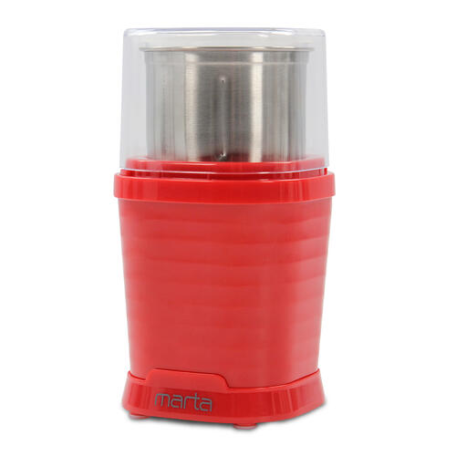 Купить Кофемолка электрическая MARTA MT-CG2182B красный  9928348. Характеристики, отзывы и цены в Донецке